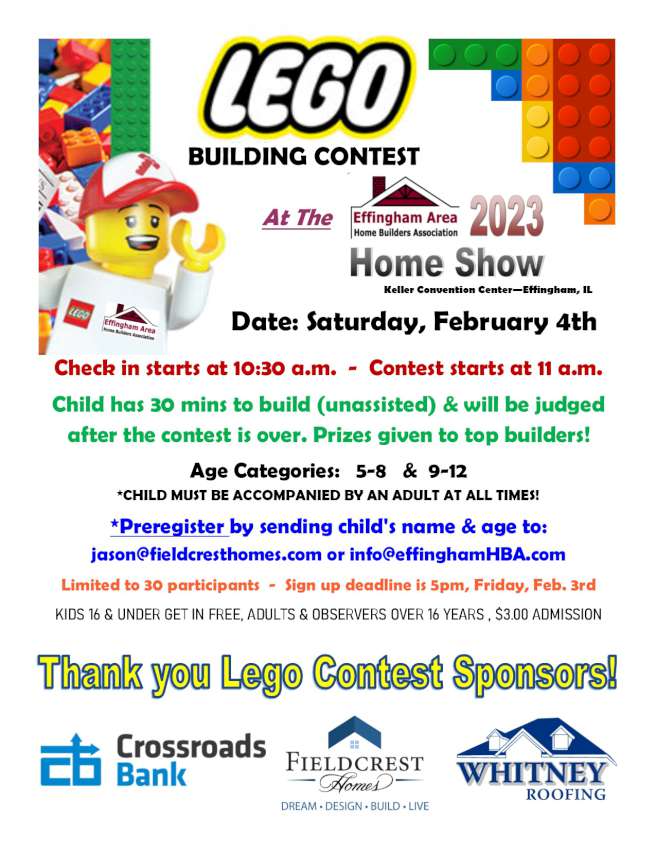 2023 Lego Contest flyer 850
