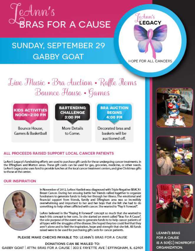 Bras for a Cause 850