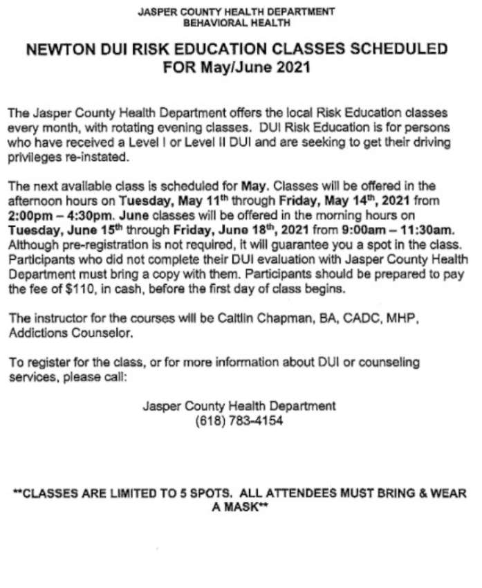 May 2021 dui risk 850