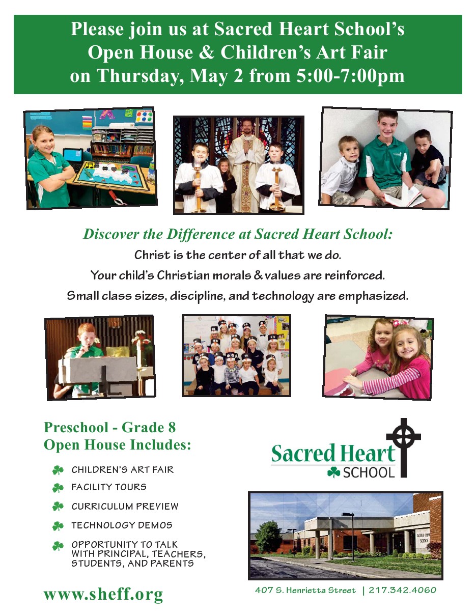 Sacred Heart Open House 2019