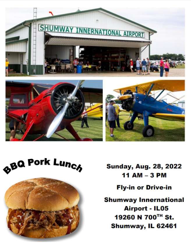 Shumway BBQ Pork Airport 850