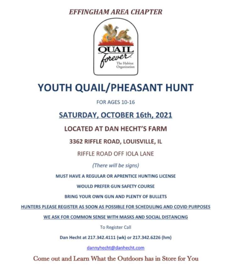 Youth Quail and Pheasant Hunt 850