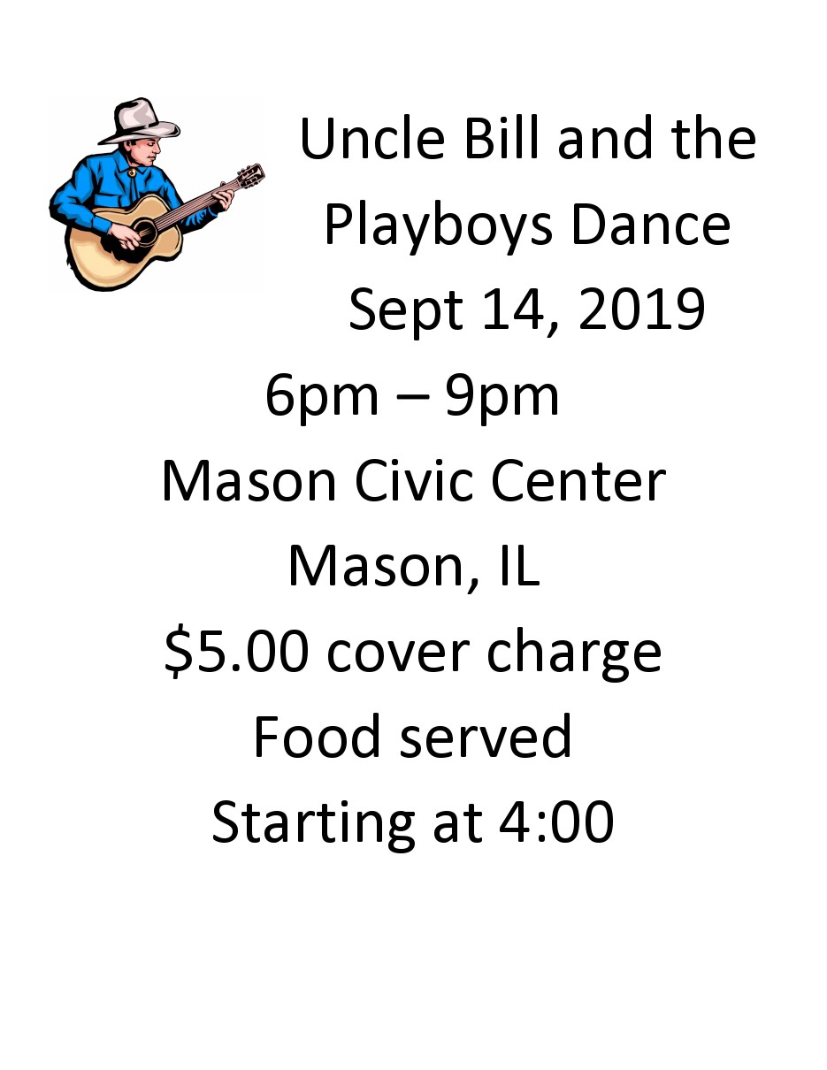 uncle bill sept 2019