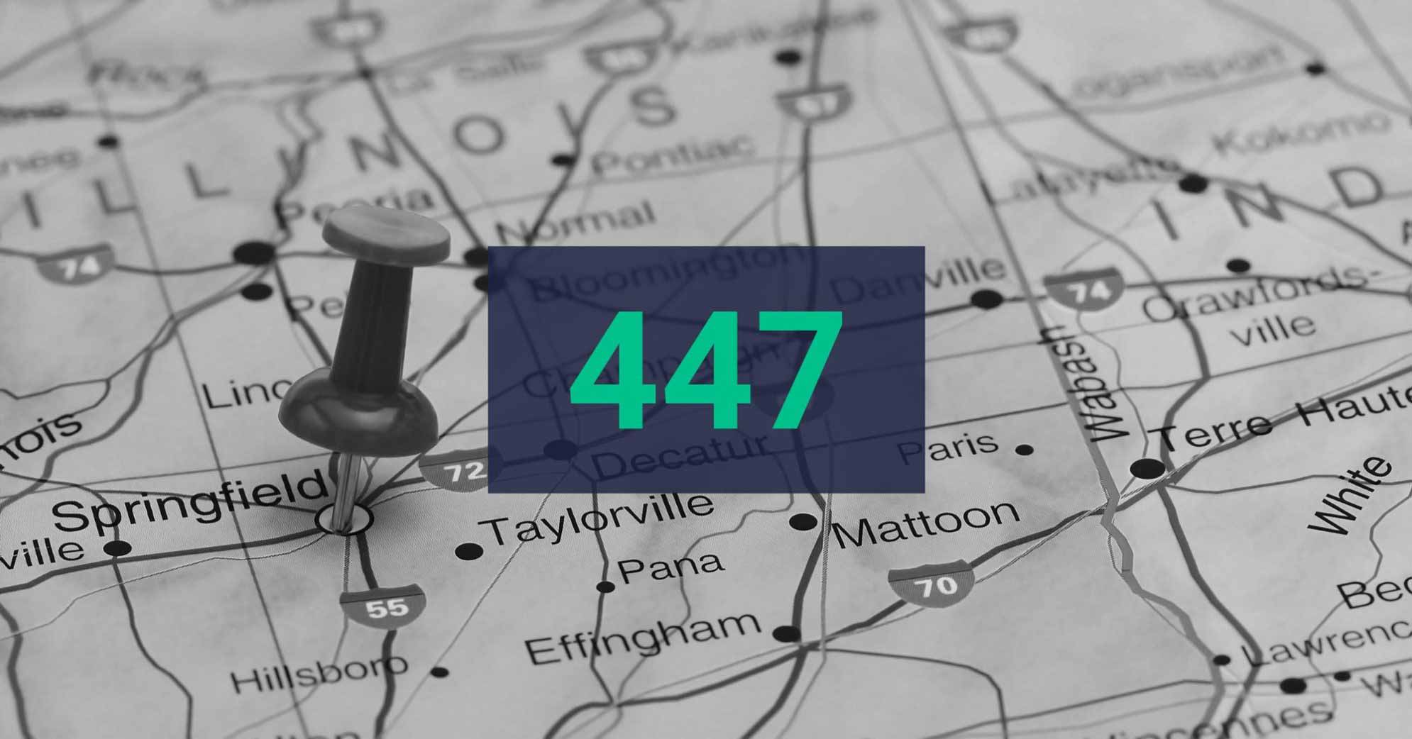447 Area Code Illinois
