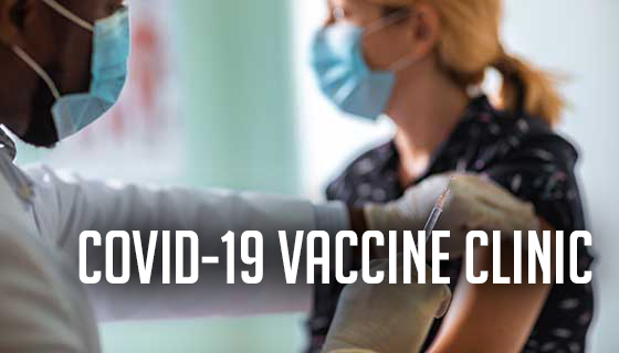COVID vaccine clinic