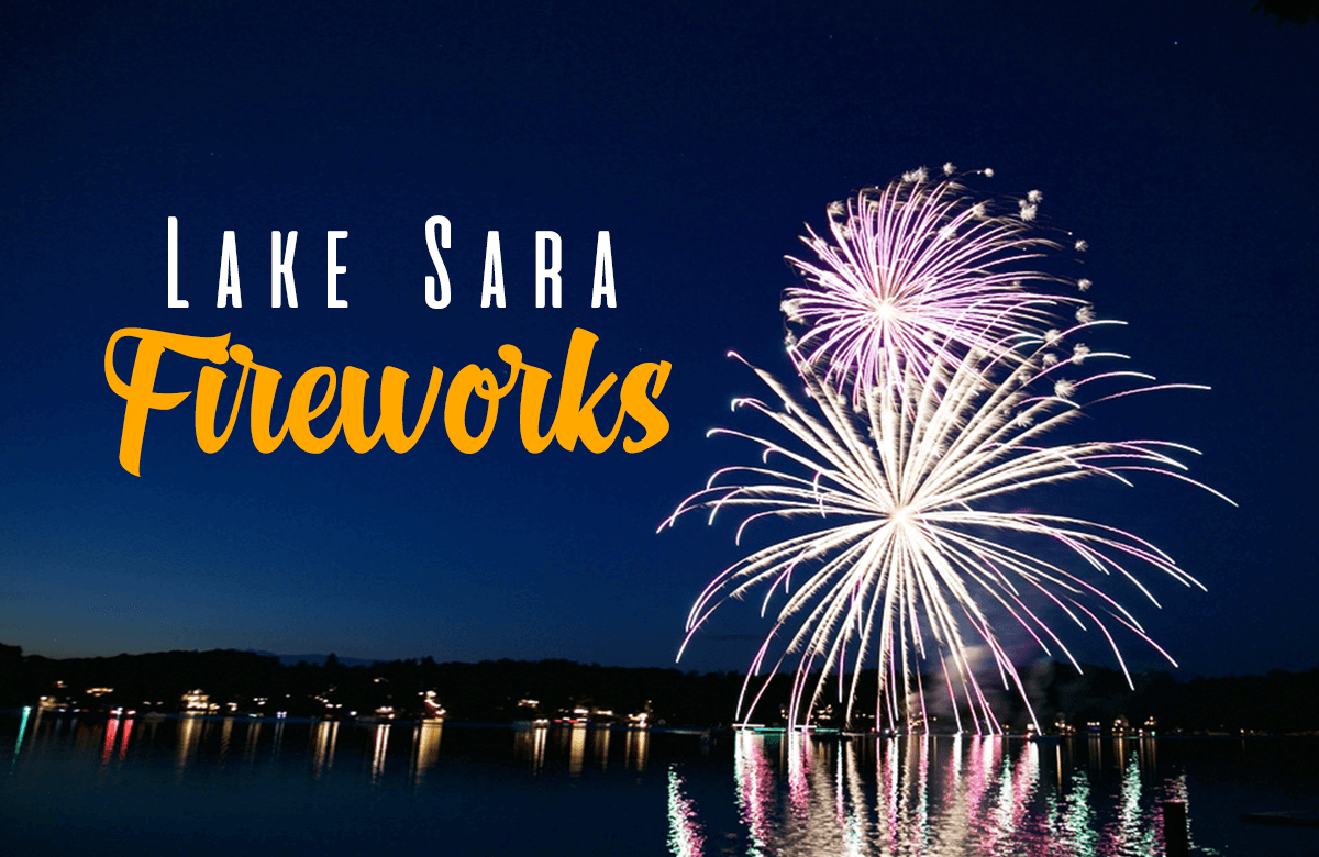 Lake Sara Fireworks