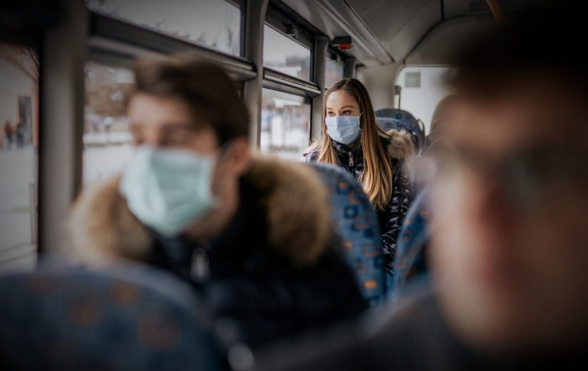 masks on bus 2021