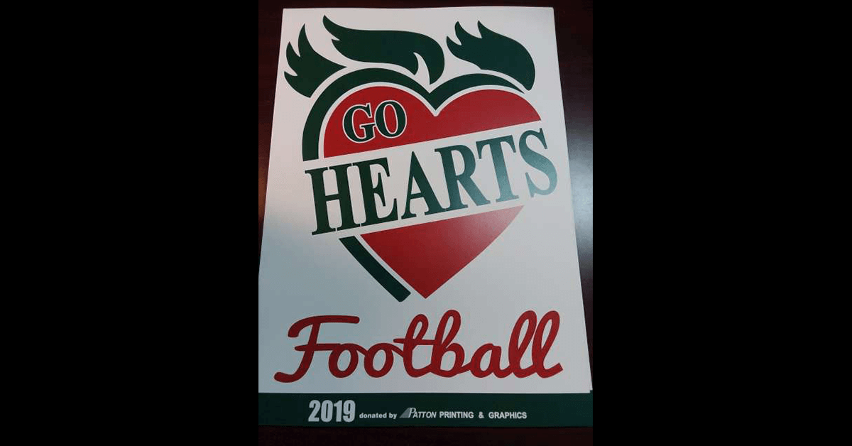 Hearts poster