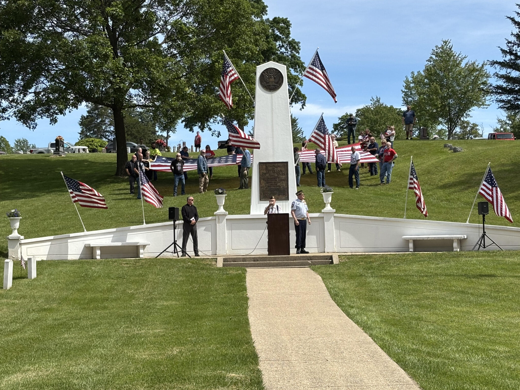 Memorial Day Ceremonies Held Throughout Area Over the Weekend, Monday