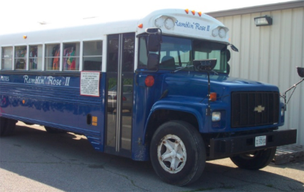 Ramblin Rose bus