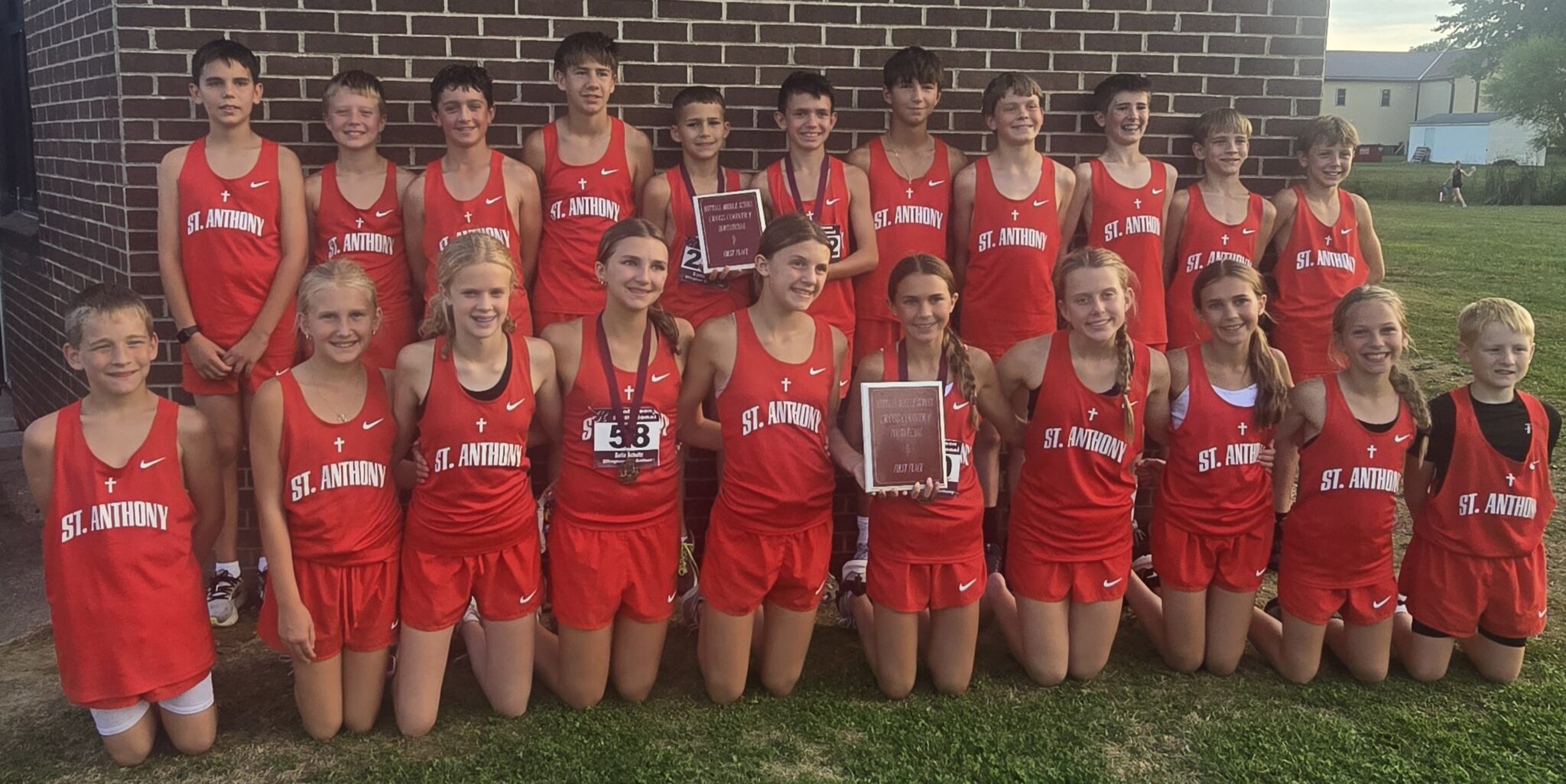 St. Anthony Wins Boys, Girls Robinson Junior High Cross Country ...