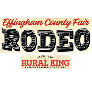 Effingham County Fair Rodeo sponsored by Rural King