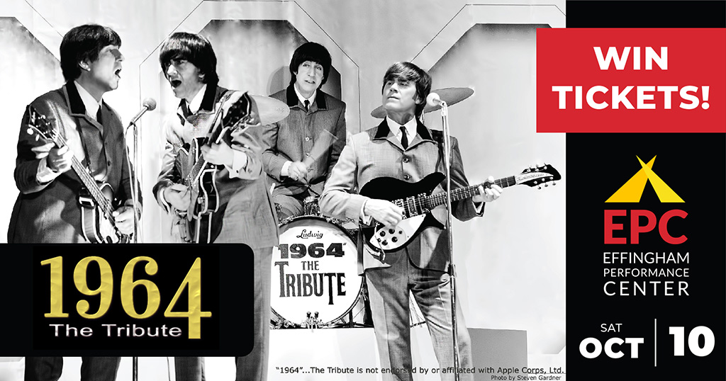 Register for a chance to win tickets to 19 64 The Tribute at the Effingham Performance Center on Saturday, October 10th